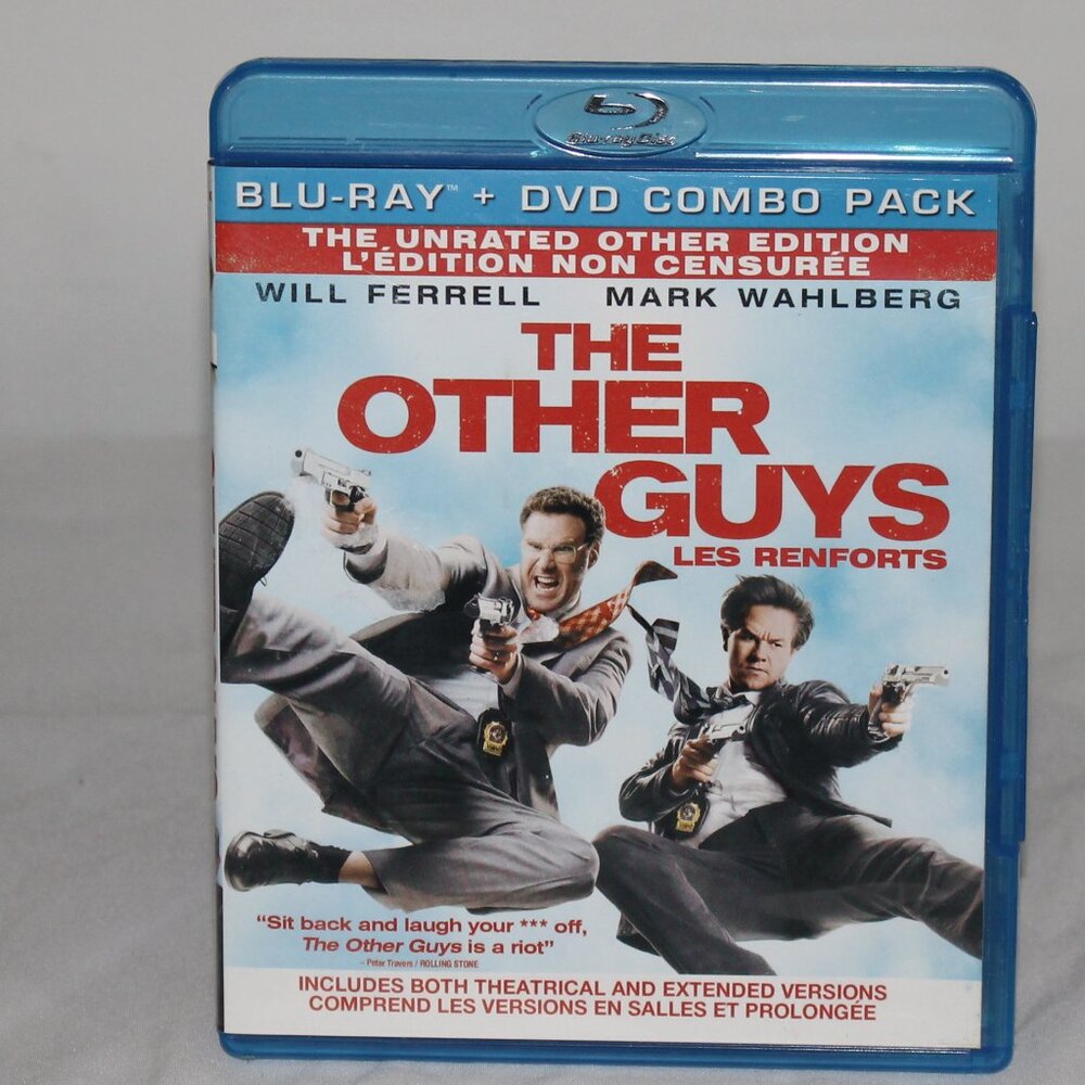 Blue Ray Movie The Other Guys With Will Farrell and Mark Wahlberg